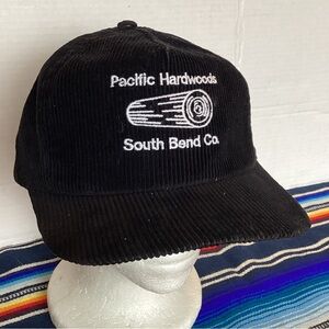 Pacific Hardwoods South bend co Corduroy Adjustable Hat AmaPro